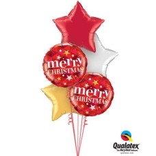 Bouquet 478 Solid Color Star Ruby Red Qualatex #99606 99612 99609 43493-2